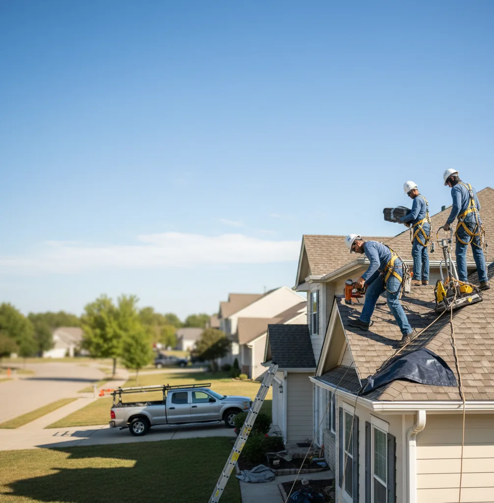 Flat Roof Repair in Keene, TX